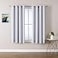 ChrisDowa Grommet Room Darkening Curtains for Bedroom and Living Room 2 Panels Set Thermal Insulated Blackout Curtains Greyish White 52W x 63L