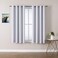 ChrisDowa Grommet Room Darkening Curtains for Bedroom and Living Room 2 Panels Set Thermal Insulated Blackout Curtains Greyish White 52W x 63L