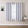 ChrisDowa Grommet Room Darkening Curtains for Bedroom and Living Room 2 Panels Set Thermal Insulated Blackout Curtains Greyish White 52W x 63L
