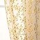 Deeprove Sheer Curtains 72 Inches Long 2 Panels Gold Foil Metallic Vine Leaves Print Window Treatments Pair for Christmas Xmas Decor Golden Bronzing Privacy Drapes Rod Pocket 52 W x 72 L Beige