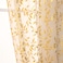 Deeprove Sheer Curtains 72 Inches Long 2 Panels Gold Foil Metallic Vine Leaves Print Window Treatments Pair for Christmas Xmas Decor Golden Bronzing Privacy Drapes Rod Pocket 52 W x 72 L Beige