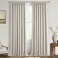 QJmydeco 95 Inch Curtains 2 Panel SetBoho Linen Thick Textured Window Treatments Curtains for Track System Pinch Pleated Draft Blocking Weather Drapes Patio Door Nursery Blackout 95 Inches Long Drapes