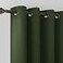 KOUFALL Olive Green Curtains 96 Inches Long 2 Panel SetBlackout Dark Antique Bronze Gold Grommet Room Darkening Black Out Vintage Curtains for Living Room