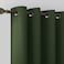 KOUFALL Olive Green Curtains 96 Inches Long 2 Panel SetBlackout Dark Antique Bronze Gold Grommet Room Darkening Black Out Vintage Curtains for Living Room