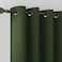 KOUFALL Olive Green Curtains 96 Inches Long 2 Panel SetBlackout Dark Antique Bronze Gold Grommet Room Darkening Black Out Vintage Curtains for Living Room