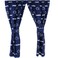 College Covers Everything Comfy Penn State Nittany Lions Curtain Panel Set 2 Panels 2 Matching Tie Backs 42 inches Wide by 84 inches Long
