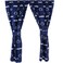 College Covers Everything Comfy Penn State Nittany Lions Curtain Panel Set 2 Panels 2 Matching Tie Backs 42 inches Wide by 84 inches Long