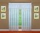 Today's Curtain Todays Curtain Sunshine Semi Sheer Embroidery Panel 84 WhiteBlue 60 W x 84 L