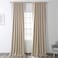 HPD Half Price Drapes Room Darkening Curtains 84 Inches Long for Bedroom Living Room 1 Panel 50 X 84 Eggnog