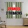 MIUCO 1 Pair Thermal Insulated Grommet 52Inchby63Inch Blackout Window Curtain Panels with 2 Tie Backs Sage