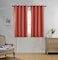 MIUCO Blackout Curtains Room Darkening Curtains Textured Grommet Panels for Living Room 2 Panels 52x63 Inch Long Rust
