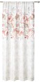 CHF Watercolor Floral Curtain Panel 84 Spice