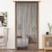 HSYLYM Spaghetti String Curtains for Doorways Privacy Door Frame Tassel Hippy Wall Kitchen Hallway Boho Fringe Curtain Hanging Door Room Dividers Decor 1 Panel39110in100280cmCoffee