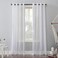 No. 918 No 918 Erica Crushed Sheer Voile Grommet Curtain Panel 8400 x 5100