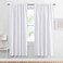 PONY DANCE White Room Darkening Curtains for Bedroom Rod Pocket Top Solid Soft Drapes Window Treatments Panels 60 Light Blocking for Living Room2 Panels W 42 x L 72 inches Pure White