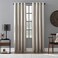 Archaeo Linen Total Blackout Grommet Top Curtain 52 x 84 Pearl