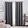 HOMEIDEAS GreyGray Blackout Curtains for Bedroom 52 X 96 Inch Long 2 Panels Set Room Darkening CurtainsDrapes Soundproof Thermal Grommet Window Curtains for Living Room