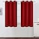 LEMOMO Red Thermal Blackout Curtains38 x 54 InchSet of 2 Panels Room Darkening Curtains for Bedroom