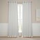 HPD Half Price Drapes Grommet Linen Curtains 108 Inches Long Room Darkening Curtains for Bedroom Living Room 1 Panel 50W x 108L Birch