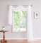 LinenZone White Window Scarf Valance in 288 Inch Size Use Window Scarves as Canopy Bed or Backdrop Curtains Curtain Scarf or Sheer Fabric for Draping Amazing 55 x 288 White