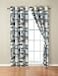 Rugs 4 Rustic Modern Farmhouse Cabin Lodge Window Treatment Grommet Curtain Set with Patchwork of Grizzly Bears and Buffalo Plaid Check Patterns Beige Blue Curtain Set Western 2