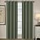H.VERSAILTEX HVERSAILTEX Blackout Curtain for Living Room Thermal Insulated Window Treatment Curtain Extra Long 108 inch Length Energy Saving Solid Grommet Top Blackout Drape One Panel Bluish Gray52W