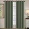 H.VERSAILTEX HVERSAILTEX Blackout Curtain for Living Room Thermal Insulated Window Treatment Curtain Extra Long 108 inch Length Energy Saving Solid Grommet Top Blackout Drape One Panel Bluish Gray52W