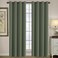 H.VERSAILTEX HVERSAILTEX Blackout Curtain for Living Room Thermal Insulated Window Treatment Curtain Extra Long 108 inch Length Energy Saving Solid Grommet Top Blackout Drape One Panel Bluish Gray52W