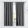 NICETOWN 100 Blackout Cold Blocking Curtains 63 inches Long Soft Thermal Insulated Rod Pocket 2Layer Lined Drapes Energy Efficiency Window Draperies for Bedroom Grey 2 Panels 42inch W