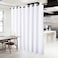 NICETOWN Patio Door Curtain Panel 120 inches Wide Pure White 1 Piece Nursery Infant Care Drape Extra Long 84 inches Length Curtain for Dining Room