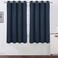 LEMOMO Blackout Curtains 52 x 63 inchNavy Blue Curtains Set of 2 PanelsThermal Insulated Room Darkening Bedroom Curtains