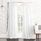 No. 918 No 918 Tayla Crushed Texture SemiSheer Rod Pocket Curtain Panel 50 x 120 White