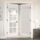 Flamingo P Tricia Window Door Blinds Blackout French Door Curtain Panel Thermal Insulated Room Darkening Curtain Panel Energy Efficient Privacy Assured 1 Panel 26 x 68 Stone