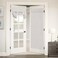 Flamingo P Tricia Window Door Blinds Blackout French Door Curtain Panel Thermal Insulated Room Darkening Curtain Panel Energy Efficient Privacy Assured 1 Panel 26 x 68 Stone
