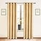 ELKCA DoubleSided Chenille Window Curtains for Living Room Luxury Gold Room Curtains for Window Grommet Top 52 W x 84 L 2 Panels