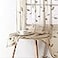 HOMEIDEAS Taupe Sheer Curtains 52 X 63 Inches Length 2 Panels Beige Embroidered Leaf Pattern Pocket Faux Linen Floral Semi Sheer Voile Window CurtainsDrapes for Bedroom Living Room