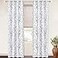 DriftAway Tree Branch Blackout Curtains Double Layer 108 Inches Long for Bedroom Printed Patterned Classic Thermal Insulated Summer Sound Lined Grommet Drapes for Living Room 2 Panels GrayWhite