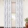 DriftAway Tree Branch Blackout Curtains Double Layer 108 Inches Long for Bedroom Printed Patterned Classic Thermal Insulated Summer Sound Lined Grommet Drapes for Living Room 2 Panels GrayWhite