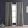 HPD Half Price Drapes Solid Thermal Insulated Blackout Curtains for Bedroom 50 X 96 Signature Linen Window Treatment Curtain 1 Panel FLCHFMBO2012996 Destination Slate