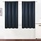 LEMOMO Navy Blue Blackout Curtains42 x 54 InchSet of 2 Panels Room Darkening Curtains for Bedroom