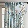 Maison d' Maison d Hermine Curtains for Living Room 100 Cotton 96 inch Length One Panel Light Filtering Curtains for Windows with Rod and Loop Pockets Spring Summer Hokuzai Blue 50 W x 96 L