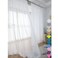 LONGTAI Window Ivory Sheer Curtains 72 Inches Long 2 Panels Sheer Curtain Basic Rod Pocket Panel for Bedroom Children Living Room Yard Kitchen
