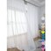 LONGTAI Window Ivory Sheer Curtains 72 Inches Long 2 Panels Sheer Curtain Basic Rod Pocket Panel for Bedroom Children Living Room Yard Kitchen