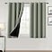 H.VERSAILTEX HVERSAILTEX 100 Blackout Curtains for Bedroom Thermal Insulated Blackout Curtains 45 inch Length Full Light Blocking Window Drapes for Living Room with Black Liner 2 Panels Light Sage