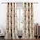 VOGOL Floral Blossoming Blackout Curtains Room Darkening Curtains Window Panel Drapes for BedroomLiving Room Thermal Insulated Grommet Top Curtains 60 x 106 2 Panels
