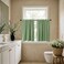 KOUFALL Kitchen Curtains 30 Inch LengthNot See Through Blackout Window Curtain Panels for BathroomSage Green