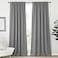NICETOWN Blackout Curtain Panels Window Draperies Silver Grey Color 70x95 inch 2 Pieces Insulating Room Darkening Blackout Drapes for Bedroom