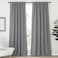 NICETOWN Blackout Curtain Panels Window Draperies Silver Grey Color 70x95 inch 2 Pieces Insulating Room Darkening Blackout Drapes for Bedroom