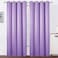 LEMOMO Blackout Curtains 52 x 95 inchLavender Curtains Set of 2 PanelsThermal Insulated Room Darkening Bedroom Curtains