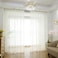 PHILEASY Window Sheer Beige Curtains 63 Inches Long 2 Panels Beige Sheer Curtains Sheer Curtain Clear Transparent Basic Rod Pocket Panel 15 Colors 10 Size for Bedroom Living Room Yard Kitchen